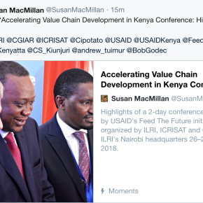 Accelerating the development of agricultural value chains in Kenya—AVCD Conference Highlights