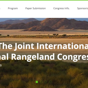 Deadline for submitting abstracts for the Joint International Grassland/Rangeland Congress extended to 23 Dec 2019
